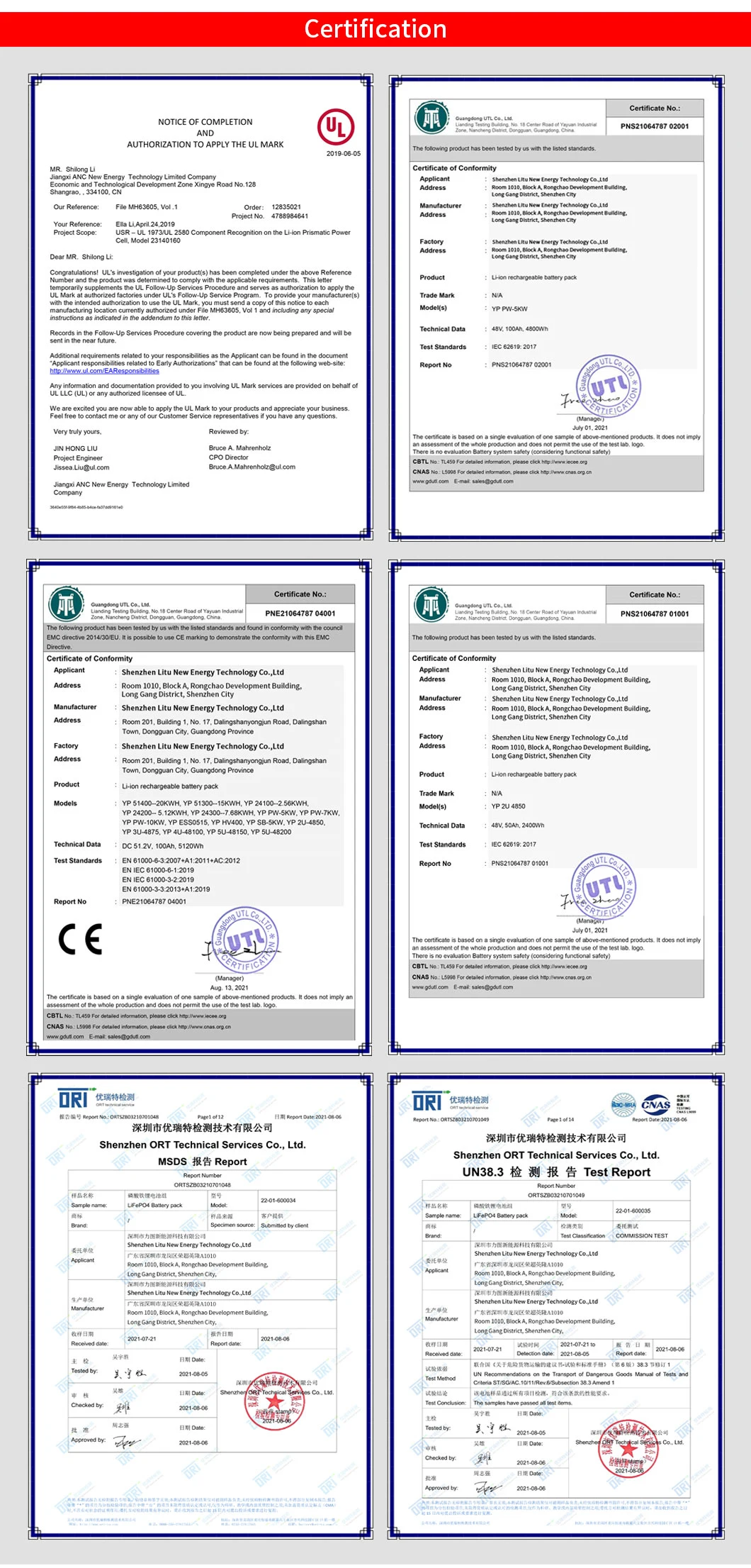 China Manufacturer 6000 Cycles Power Station 5kwh 10kwh 20kwh 30kwh 40kwh Energy Storage Lithium Li Ion Battery Pack 48V 100ah-400ah LiFePO4 Cells Solar Battery