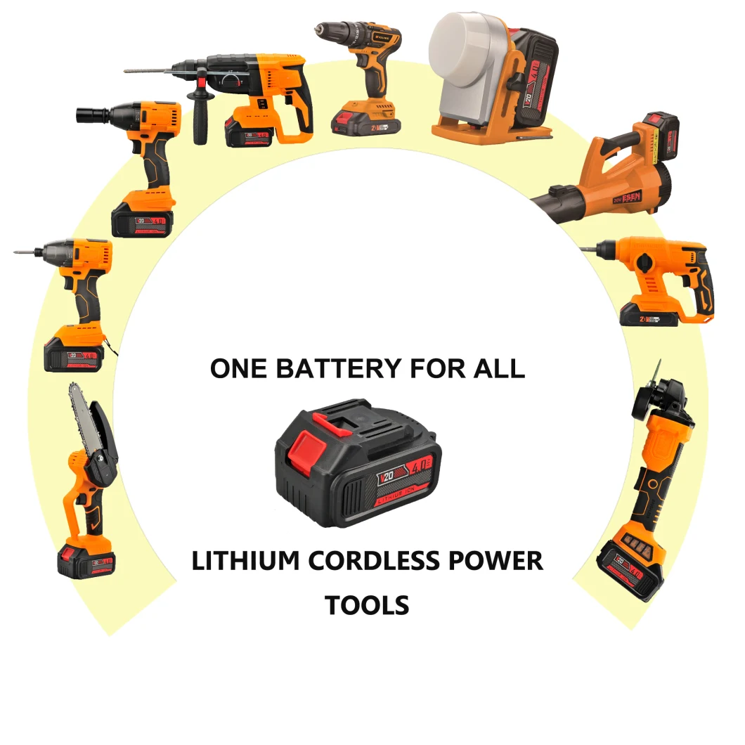 Special Lithium Battery for Cordless Power Tools, Suitable for Hand-Held Power Tools, Electric Drill/Wrench/Angle Grinder