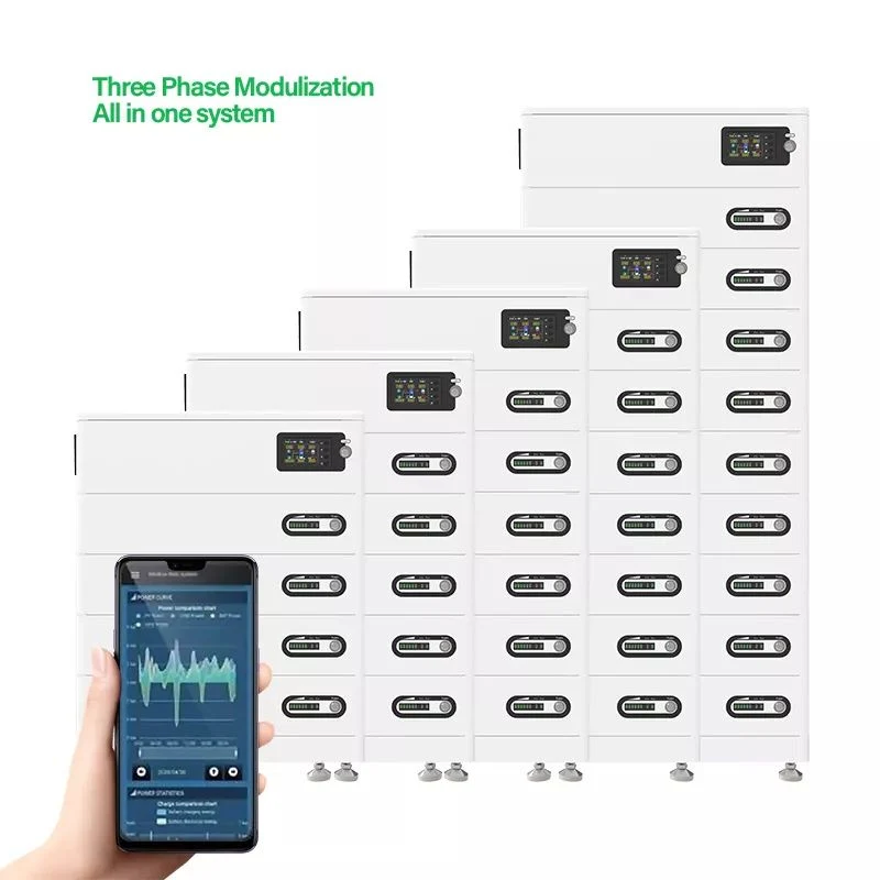 Home Energy Storage System All-in-One Stacked Single Phase Hybrid Ess 48V Li-ion (LFP) Battery Solar Battery Lithium Battery