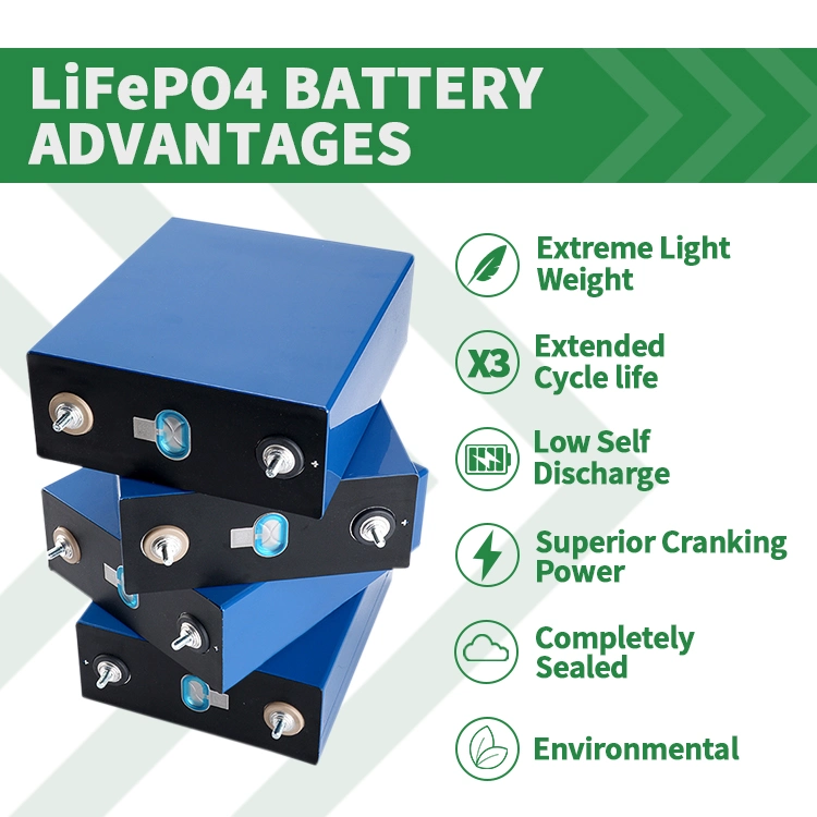 Custom Battery Factory 3.2V Li-ion Battery Ion Lithium LiFePO4 3.2V 300ah Cells Battery