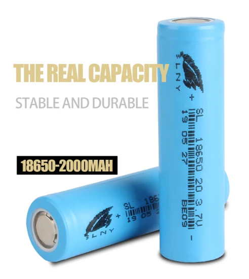 Batteries rechargeables Original 100% 18650 Batterie Cellule de batterie au lithium Li-ion 3.7V 2000mAh Cellule de batterie de capacité