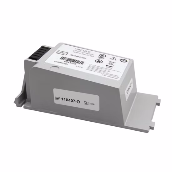 pour Ge 900770-001, Med3500, Med0118, As30200, Om0033, 6905-R, Mqmc5000 Batterie médicale de remplacement ECG de haute qualité