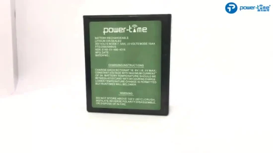 Batterie lithium-ion Bb-2590 spéciale pour équipement radio à distance d'urgence / robotique